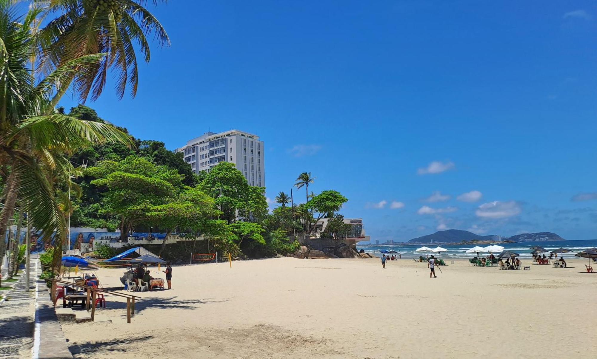 Pe Na Areia - Asturias - Beach Host Guarujá Extérieur photo