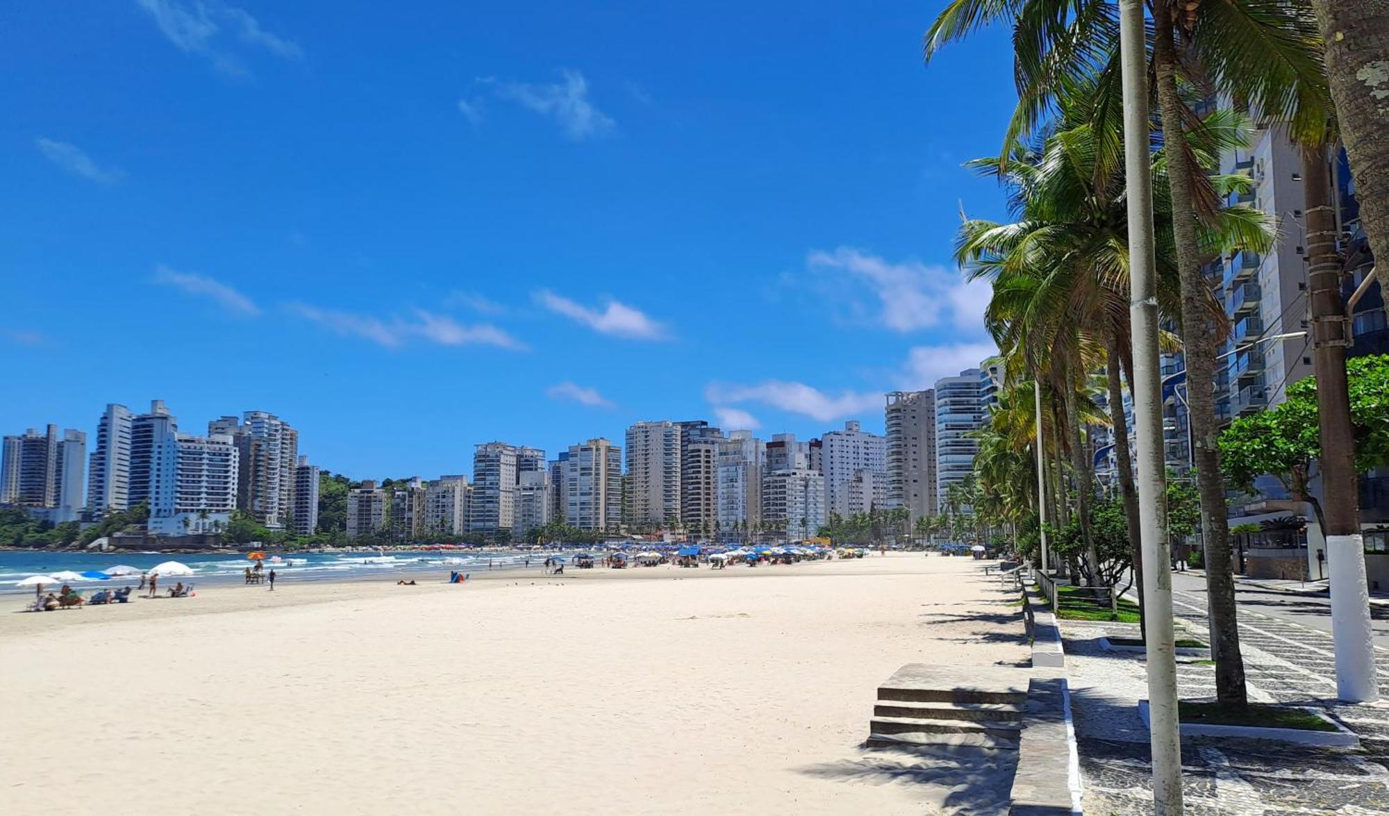 Pe Na Areia - Asturias - Beach Host Guarujá Extérieur photo